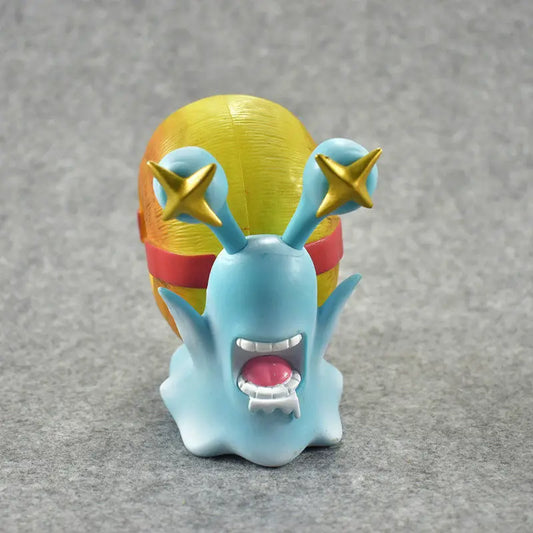 11-12cm New Anime One piece Den Den Mushi Ace Luffy Law Doflamingo Action Figure Telephone Snail Worm PVC Collection Boys Gift