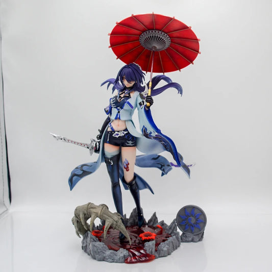 40cm Honkai Star Rail Huang Quan Anime Girl Figure Acheron Action Figure Houkai Gakuen Figurine Game Statue Model Doll Toys Gift