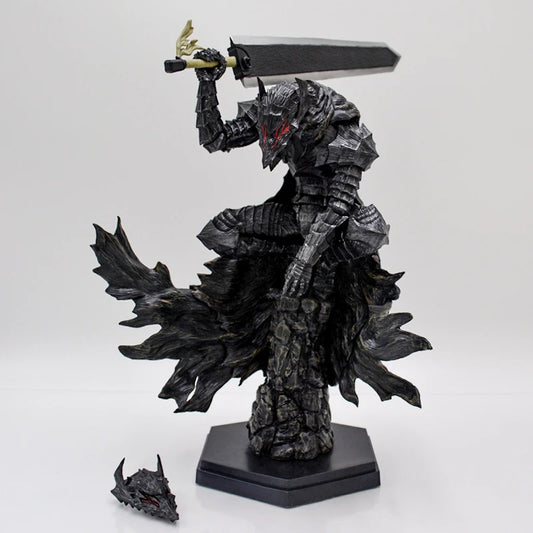 23cm Berserk Guts Anime Figure Berserker Armor L Action Figure Berserk Black Swordsman/Zodd Figurine Collectible Model Doll Toys