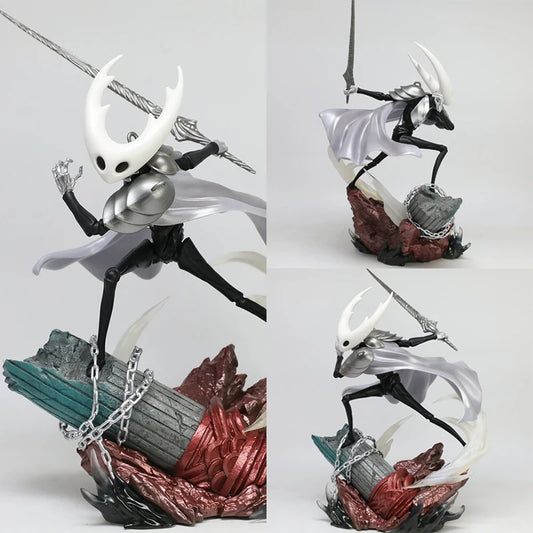 34cm The Knight Anime Game Figure Hollow Knight Silksong Hornet/Sherma Action Figure Grimm/Shade Figurine Collectible Model Toys