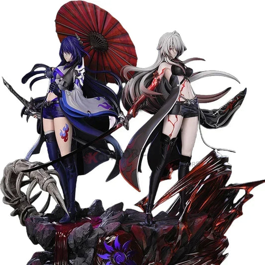 40cm Honkai Star Rail Huang Quan Anime Girl Figure Acheron Action Figure Houkai Gakuen Figurine Game Statue Model Doll Toys Gift